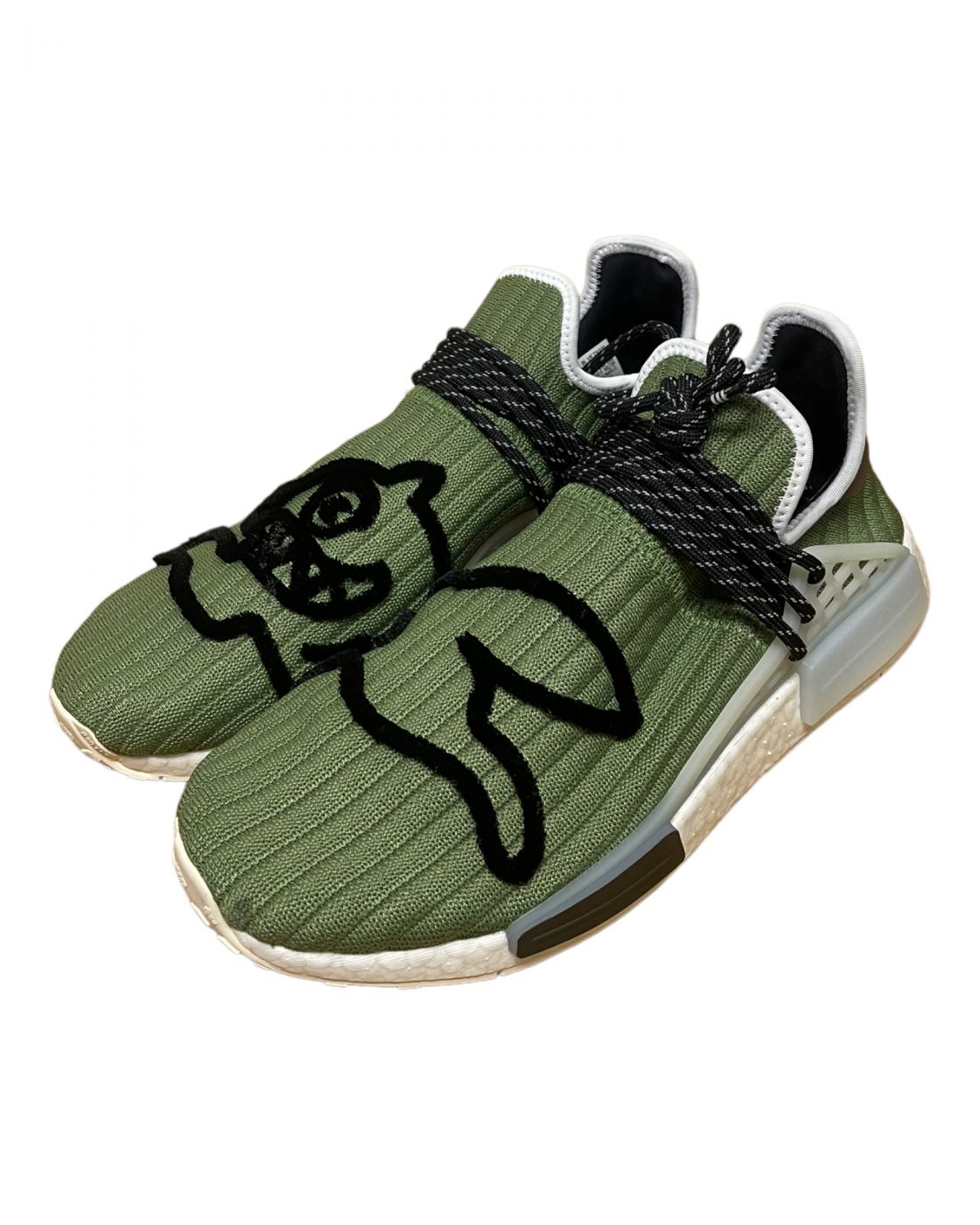 Adidas x Pharrell Ice Cream Human Race NMD Green 11.5 ADIDAS-239395