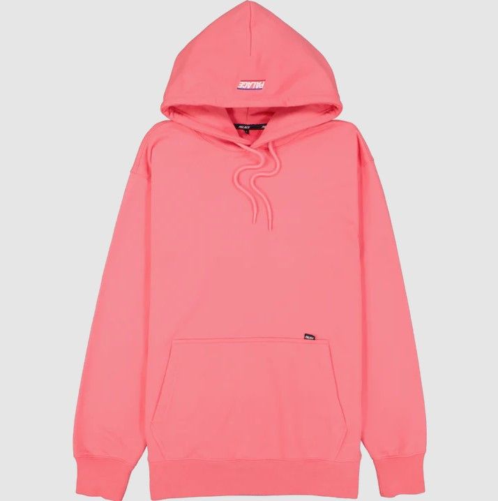 Palace Pullover Hoodie Pink Large PLE-239176