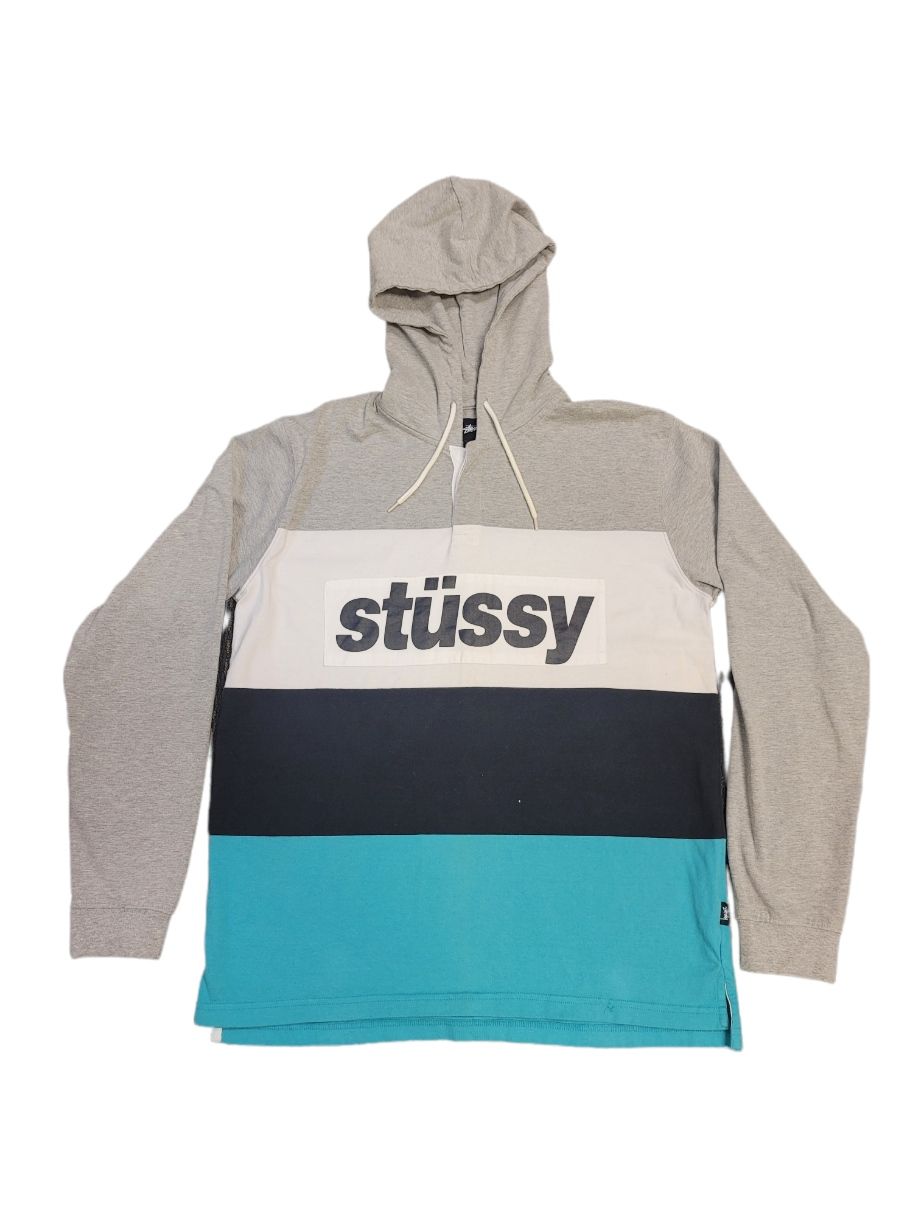 Stussy Gray Hoodie Grey L STSY-201197