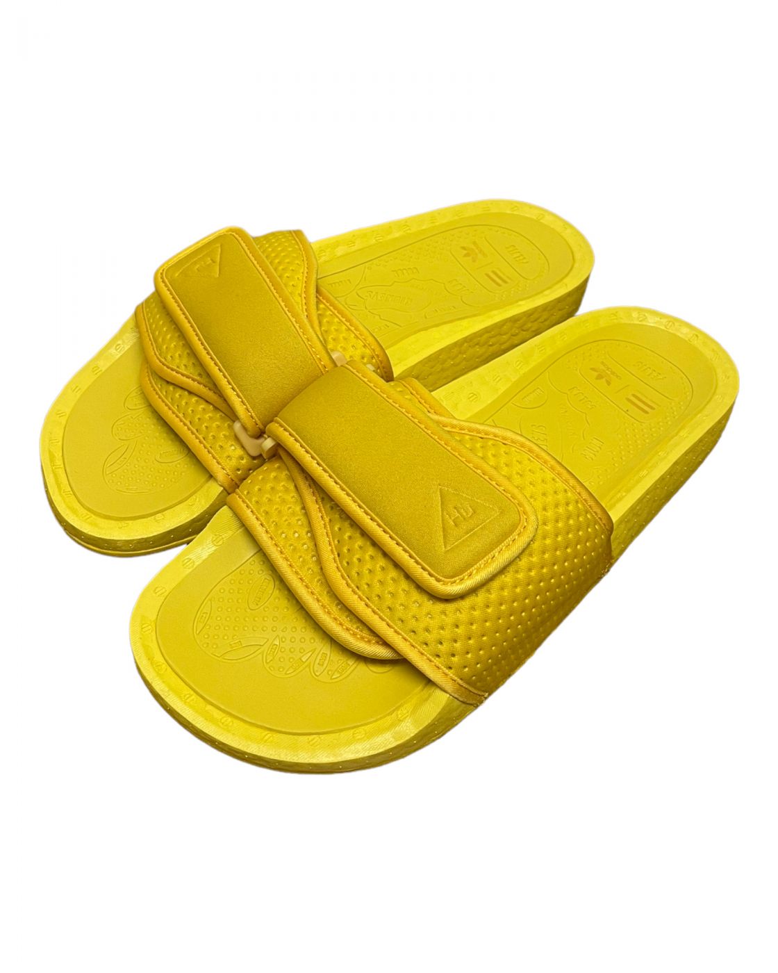 Adidas Pharrell Boost Slide Yellow Yellow 8 ADIDAS-240568