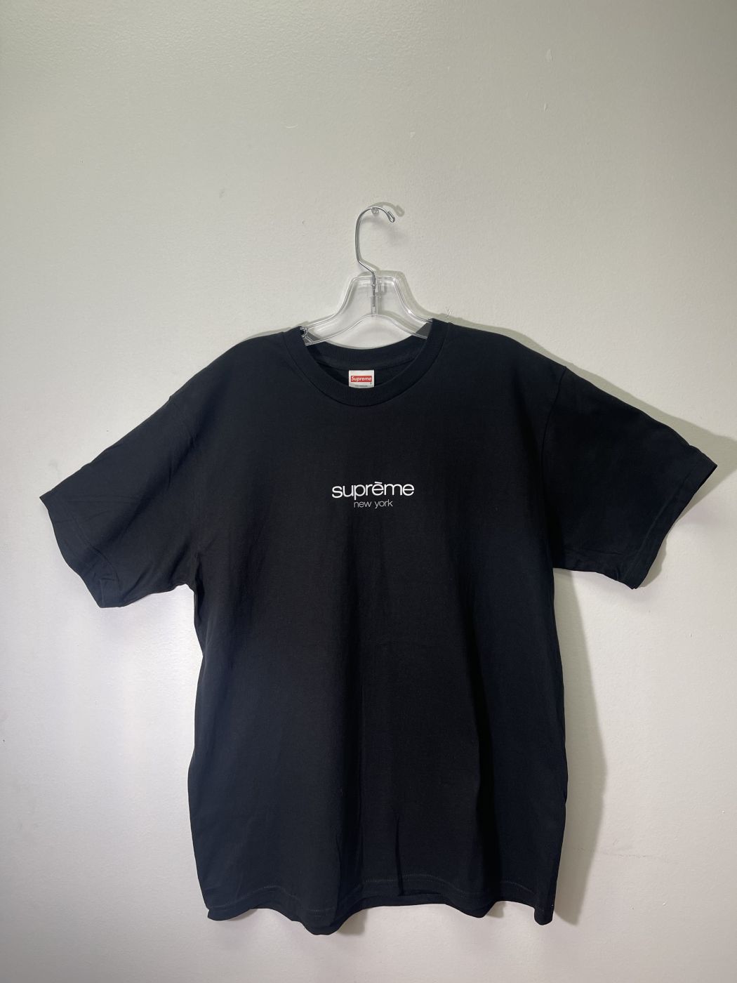 Supreme Classic logo tee Black Large SUPR-237532