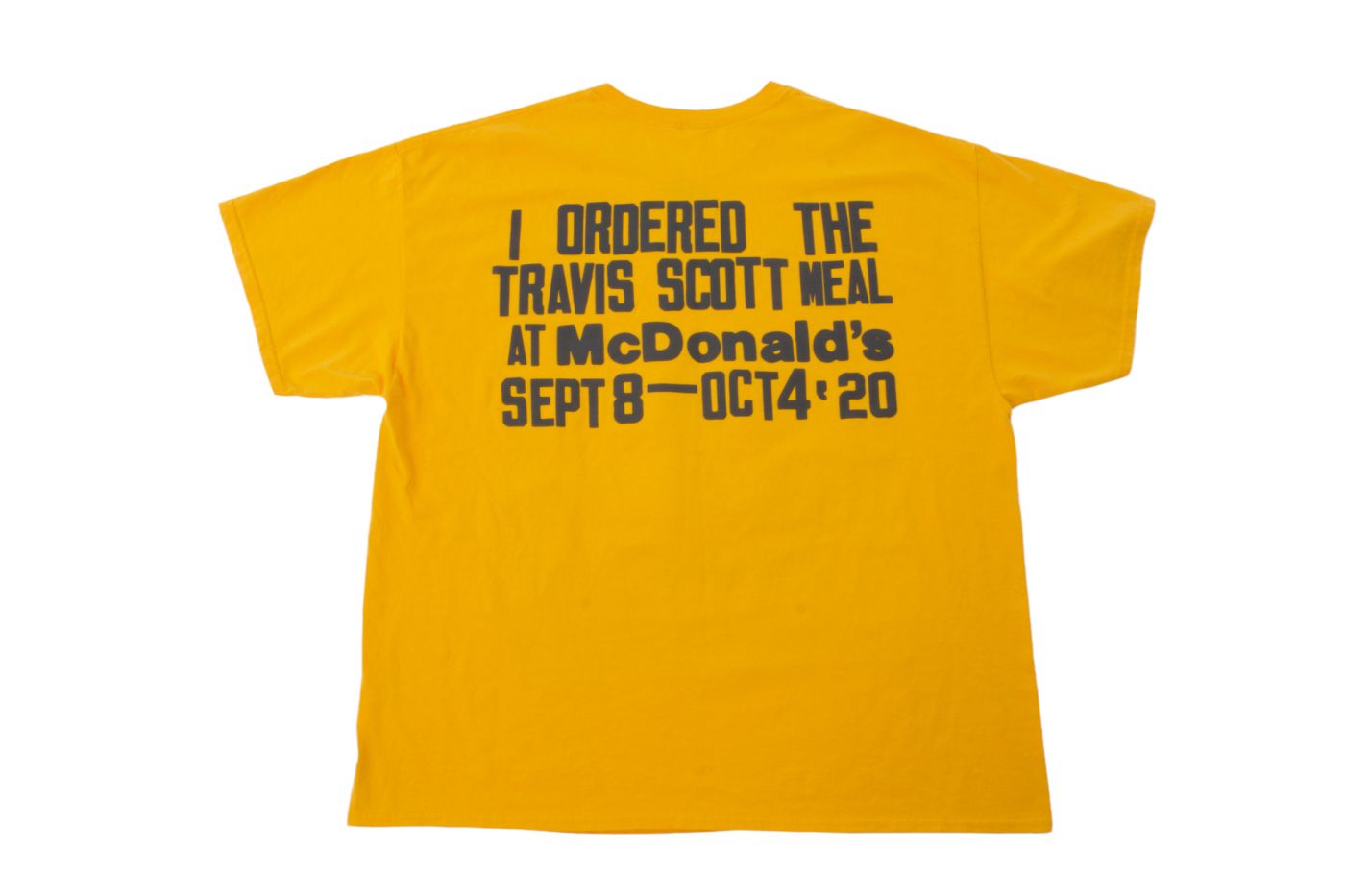 Travis Scott X CPFM Yellow Tee Yellow XL CJ-208506