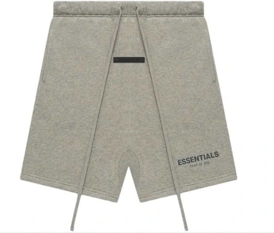 Fear Of God Essentials Shorts Heather Oatmeal XL FOG-237161