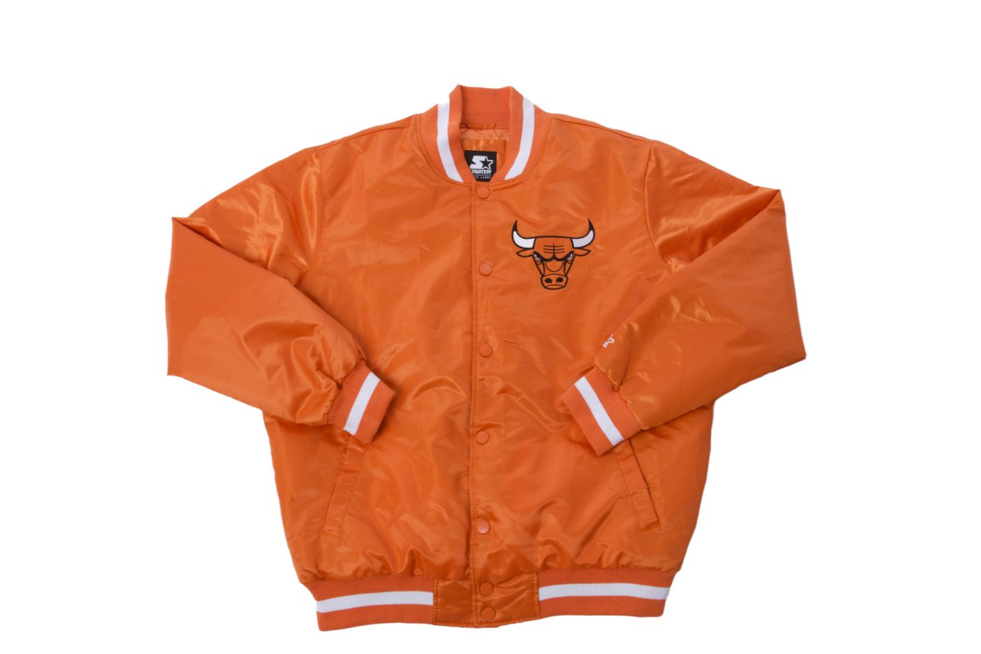 STARTER Chicago Bulls Varsity Jacket Orange XL STR-207434