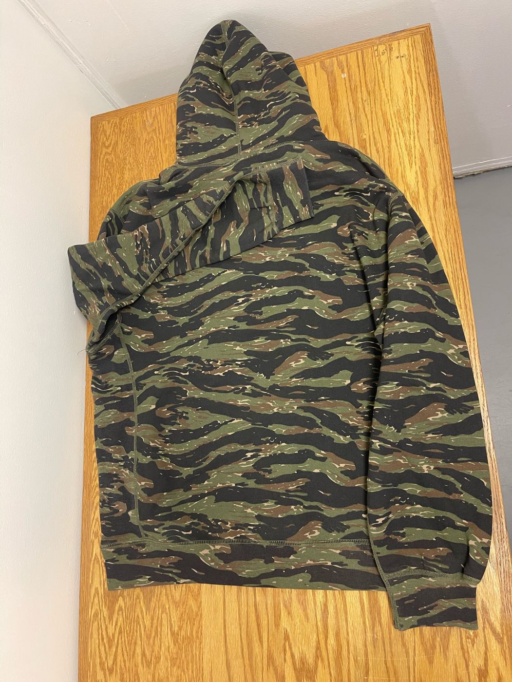 Camo Hoodie Camouflaged Green XL VNDS-233412