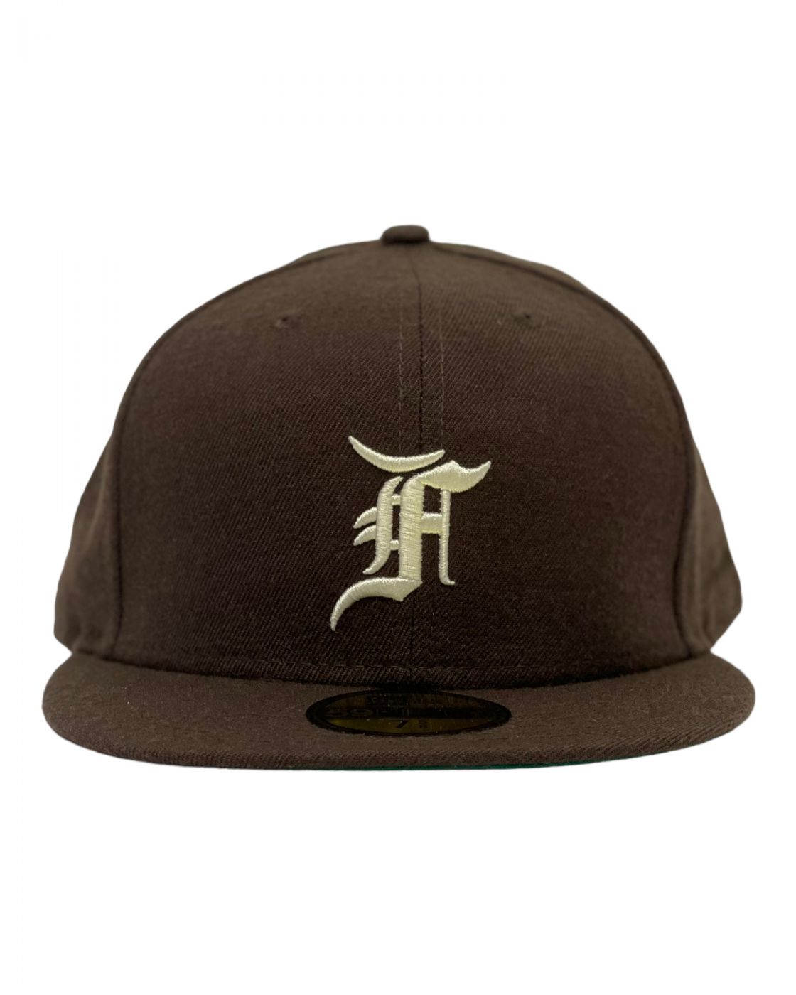 FOG Fitted Hat Brown Brown 7 5/8 FOG-241159