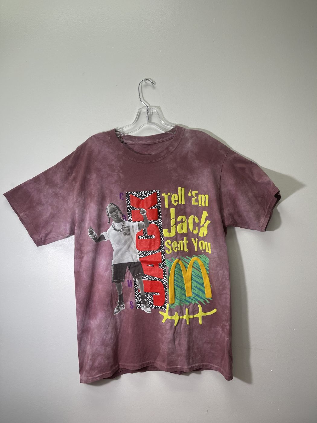 Travis Scott X McDonald's Smile T-shirt Multi Color Large CJ-236970