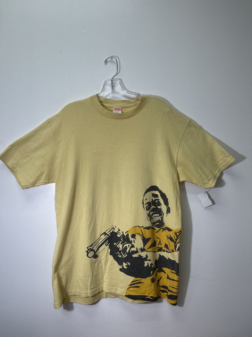 Supreme yellow t-shirt Yellow Large SUPR-233556