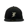 FOG Fitted Hat BLK Black 7 3/8 FOG-241068