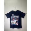 Vintage 99 Mark Martin Powered by Steel Nascar Tee Navy Blue Large TLX-237978