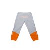 Supreme Big Paneled Sweatpants Gray/Orange L SUPR-208757