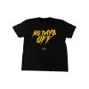No Days Off T Shirt Blk Black L PBK-263957