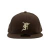 FOG Fitted Hat Brown Brown 7 5/8 FOG-241159