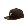 FOG Fitted Hat Brown Brown 7 5/8 FOG-241159
